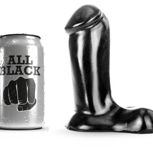 ALL BLACK - REALISTISCHER DILDO 14 CM